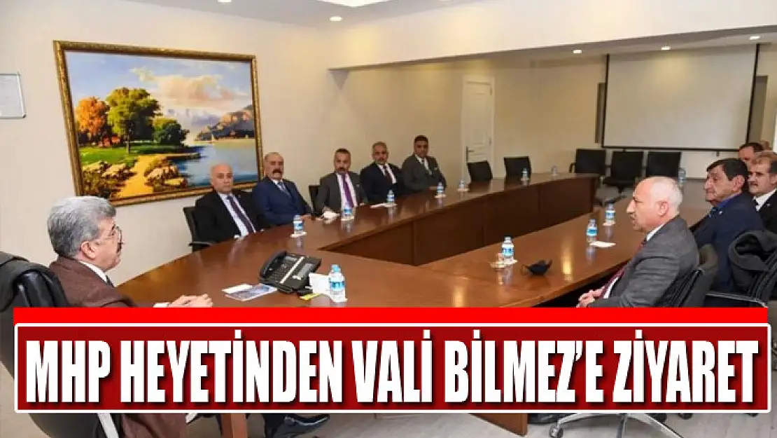 MHP heyetinden Vali Bilmez'e ziyaret