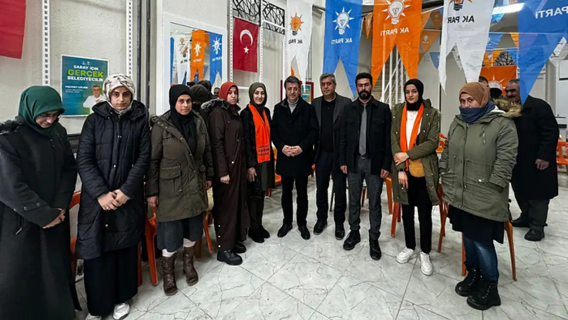 Milletvekili Türkmenoğlu'ndan Saray ve Özalp'a ziyaret