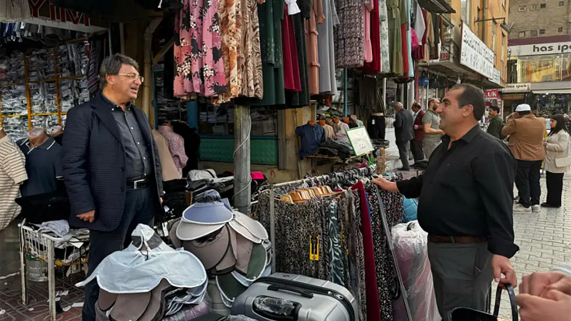 Milletvekili Türkmenoğlu'ndan esnaf ziyareti