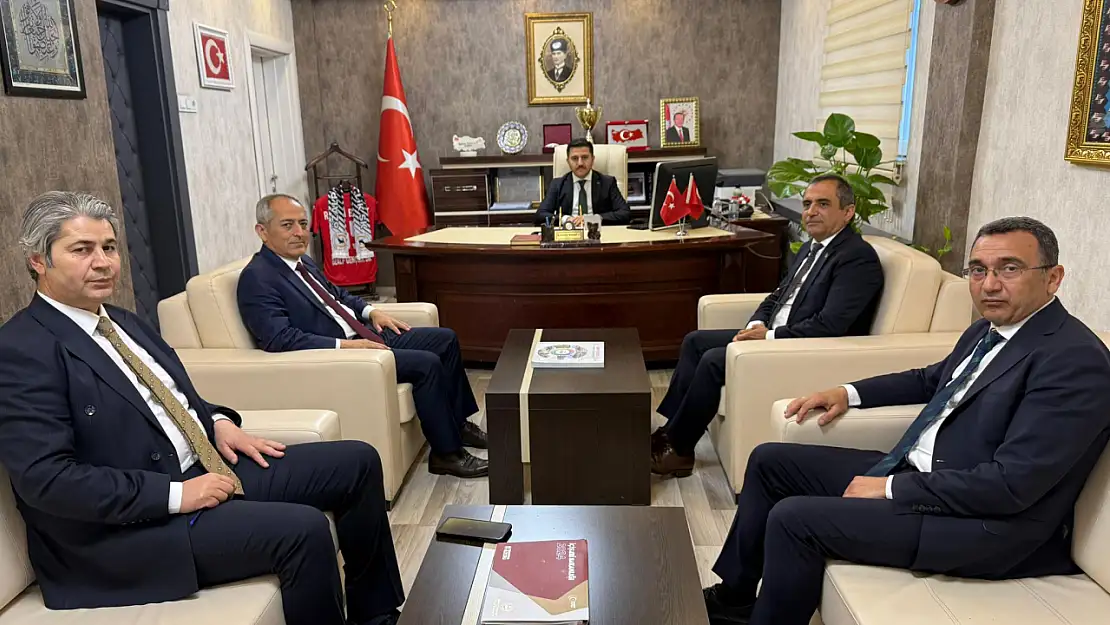 Müfettişlerden Özalp'a ziyaret