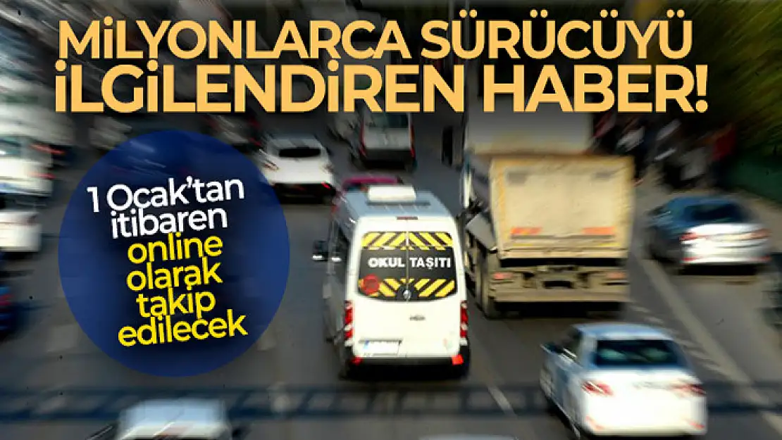 Milyonlarca sürücüyü ilgilendiren haber!