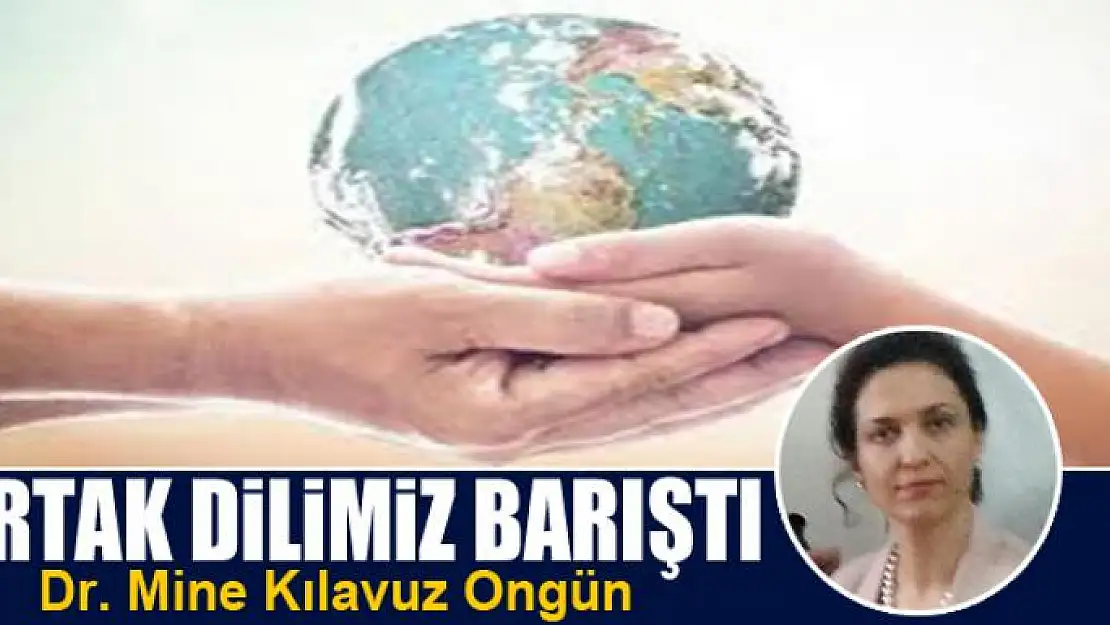 Ortak dilimiz barıştı