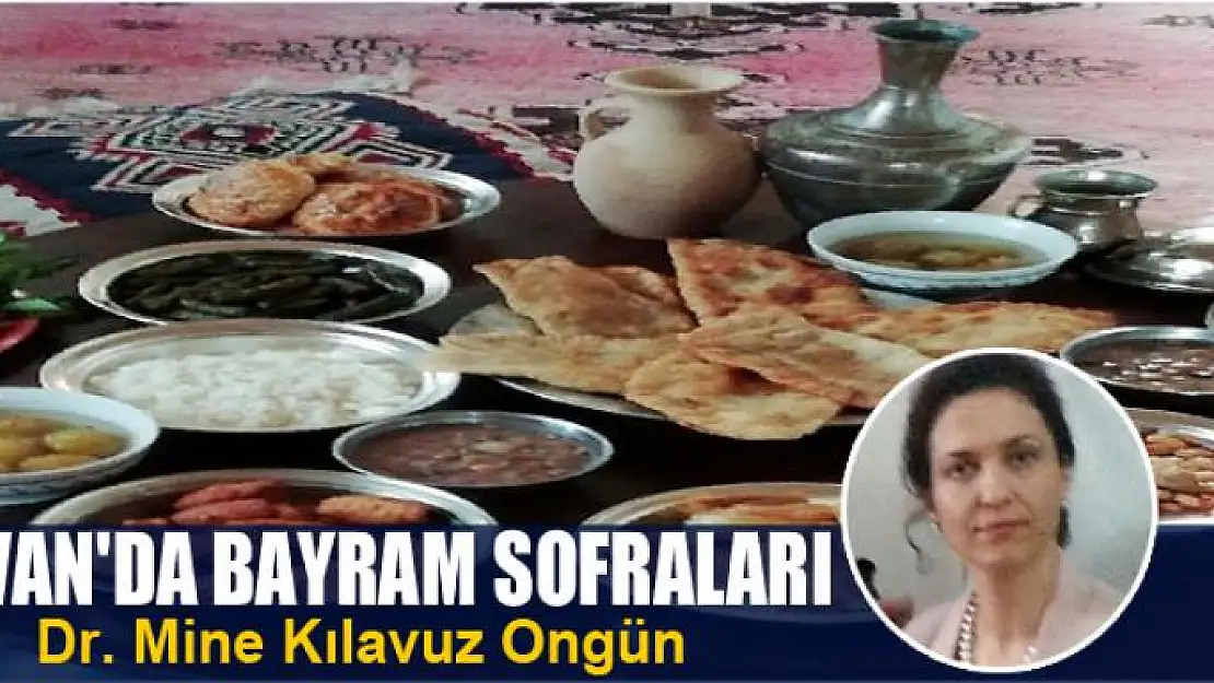 Van'da bayram sofraları