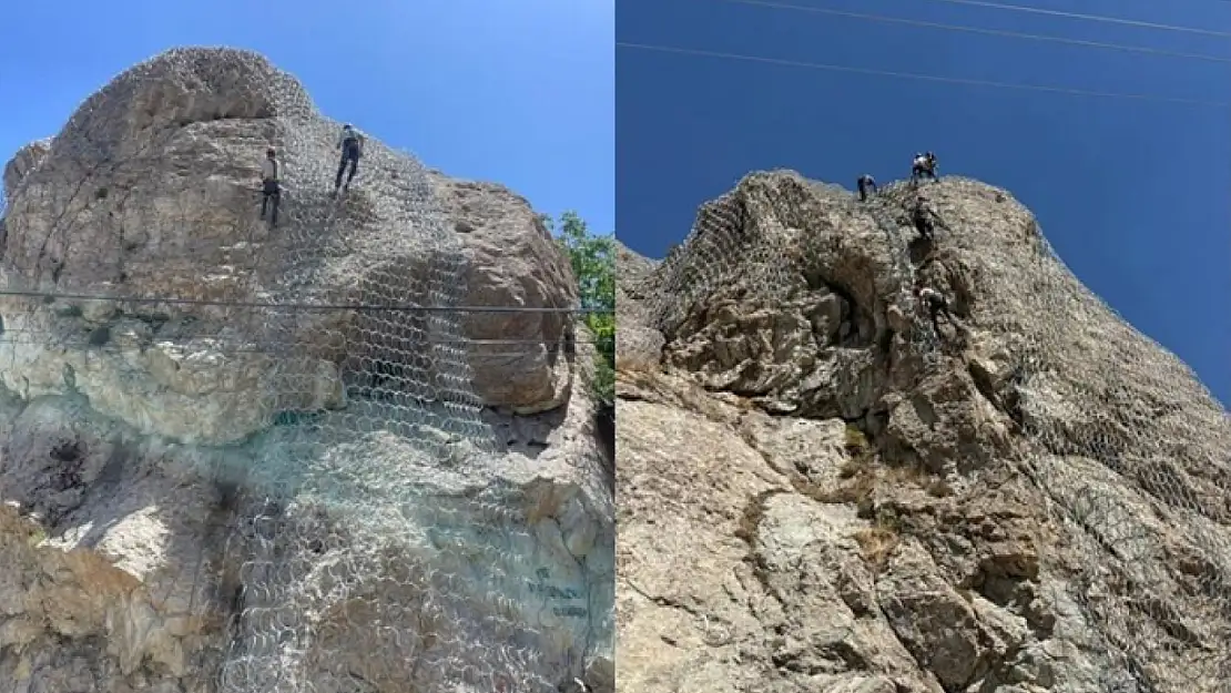 Mir Kalesi'nde ıslah çalışmaları başladı