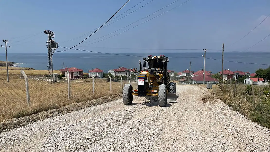 Mollakasım'da sahil yolları yeniden açıldı