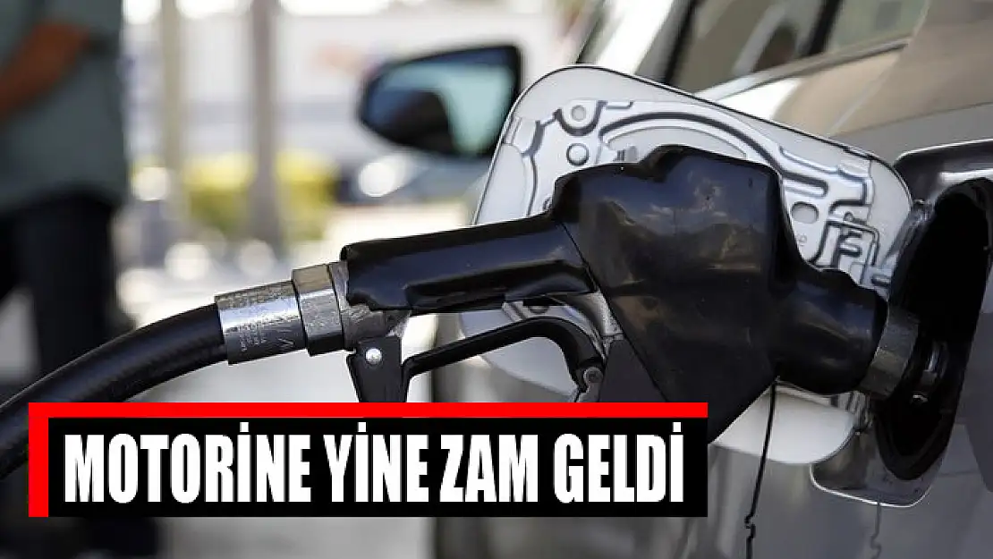 Motorine yine zam geldi