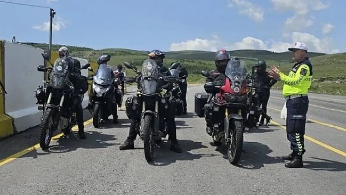 Motosiklet sürücülerine yönelik denetim yapıldı