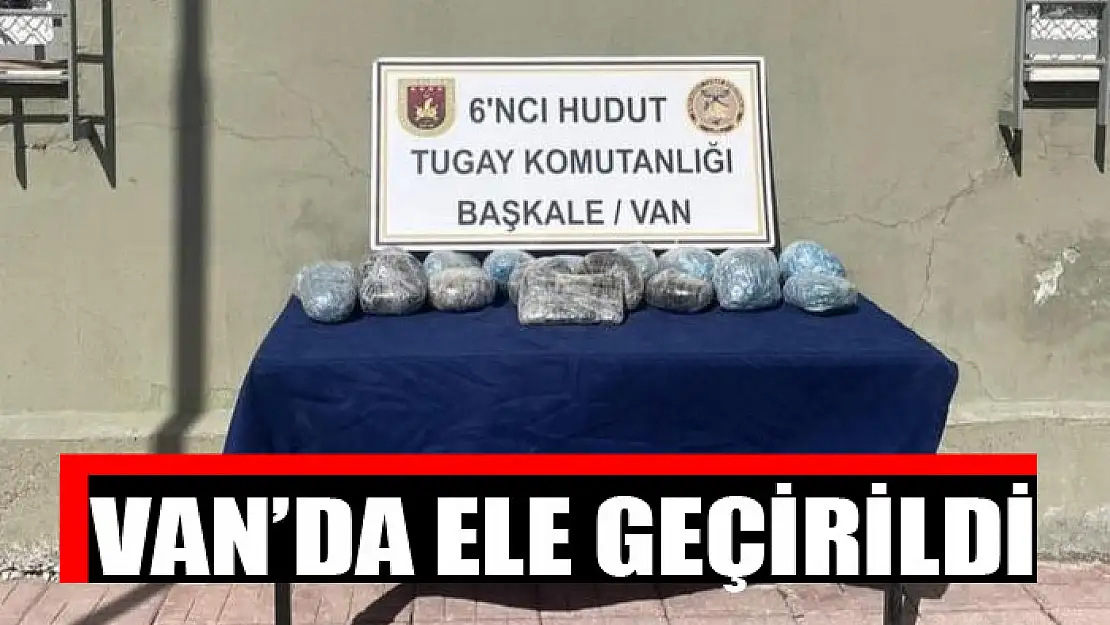 MSB: Hudutlarımızda uyuşturucu kaçakçılarına geçit yok!