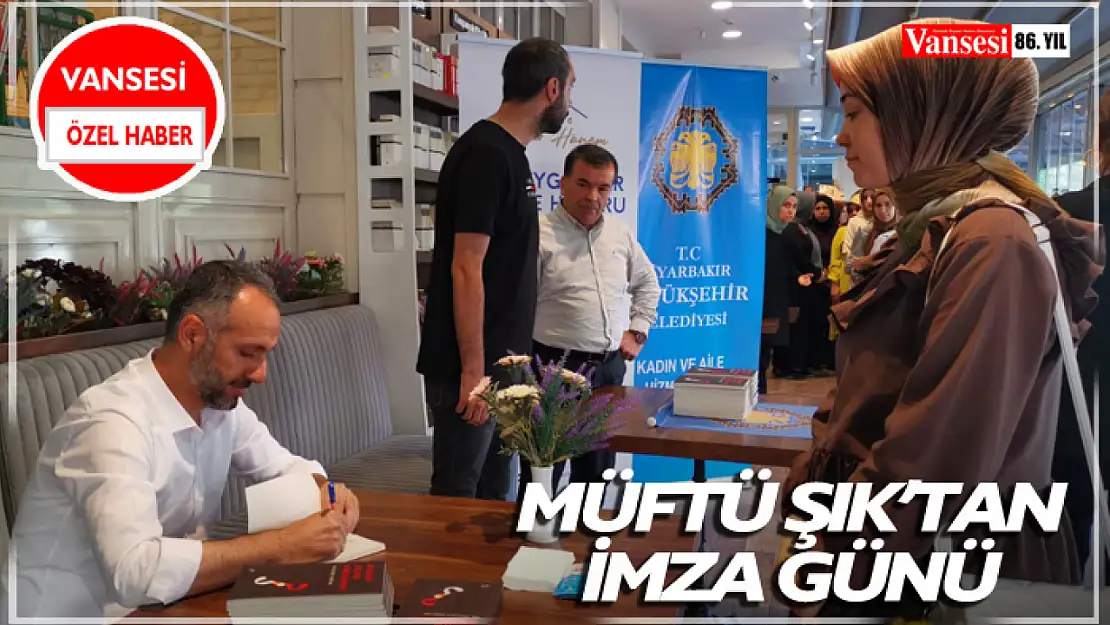 Müftü Şık'tan İmza Günü