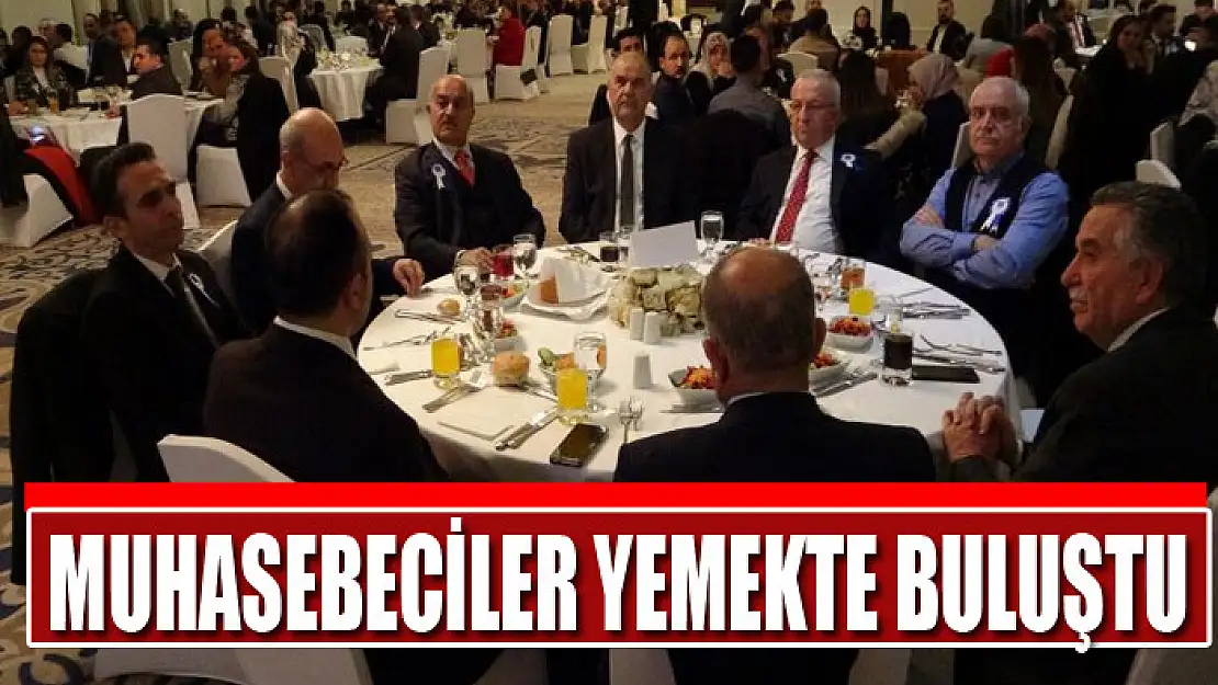 MUHASEBECİLER YEMEKTE BULUŞTU