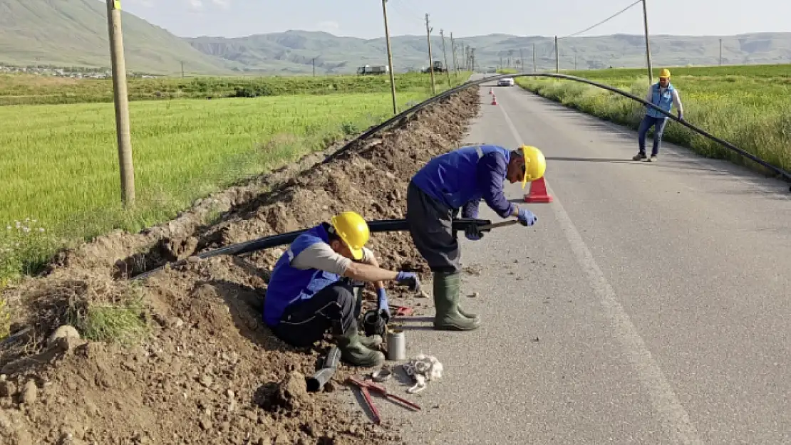 Muradiye'de içme suyu çalışması