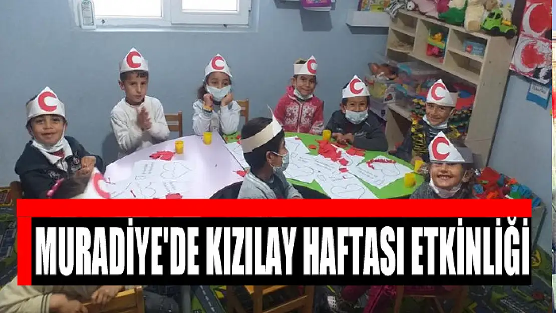 Muradiye'de Kızılay Haftası etkinliği