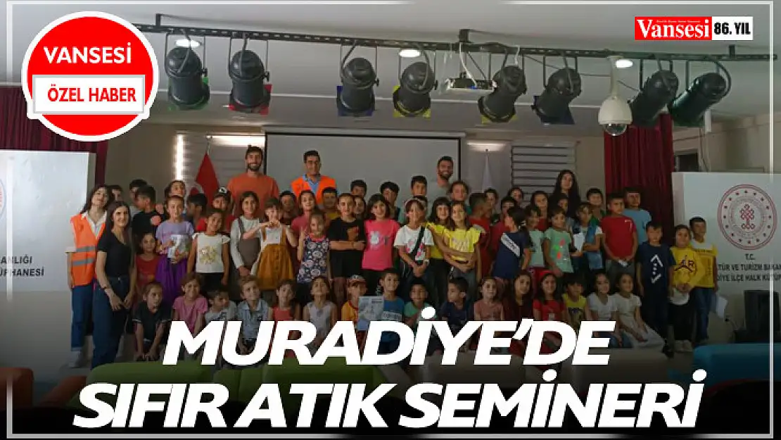 Muradiye'de Sıfır Atık Semineri