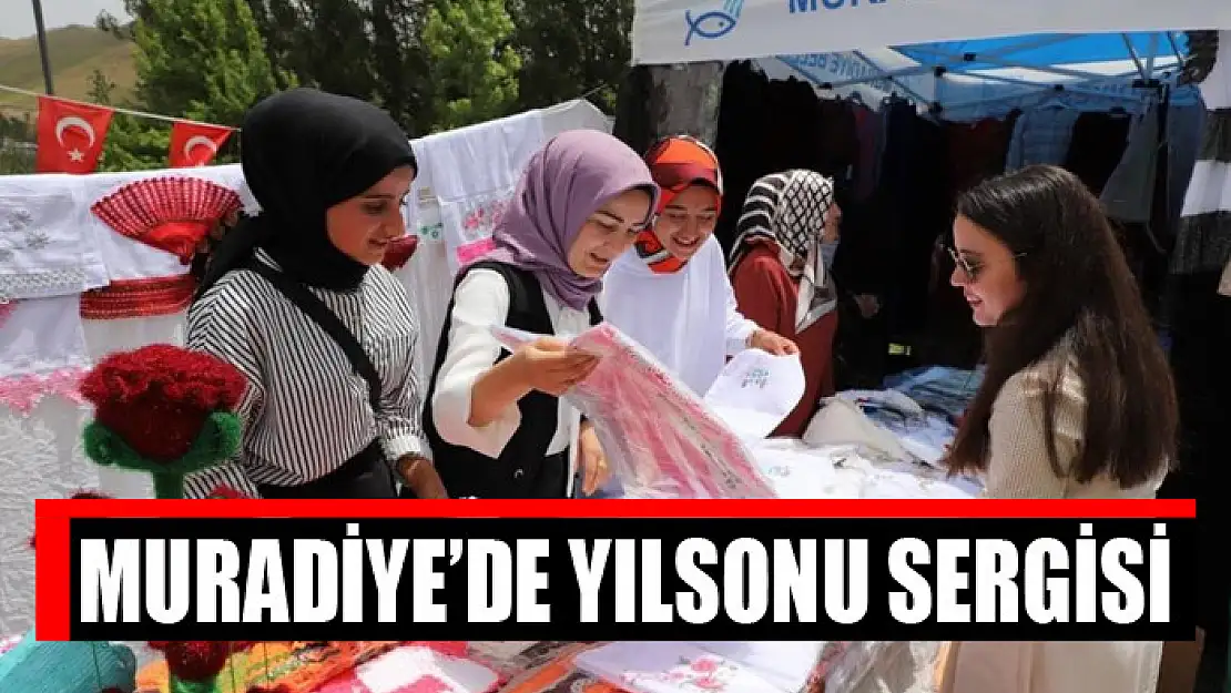 Muradiye'de yılsonu sergisi