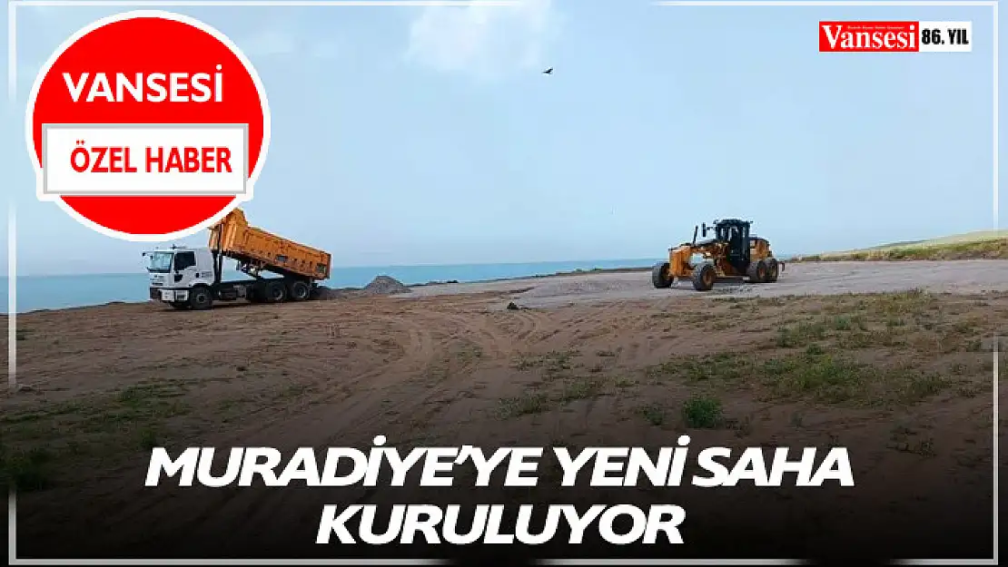 Muradiye'ye yeni saha kuruluyor