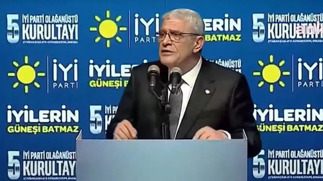 Müsavat Dervişoğlu, İYİ Parti'nin yeni genel başkanı oldu