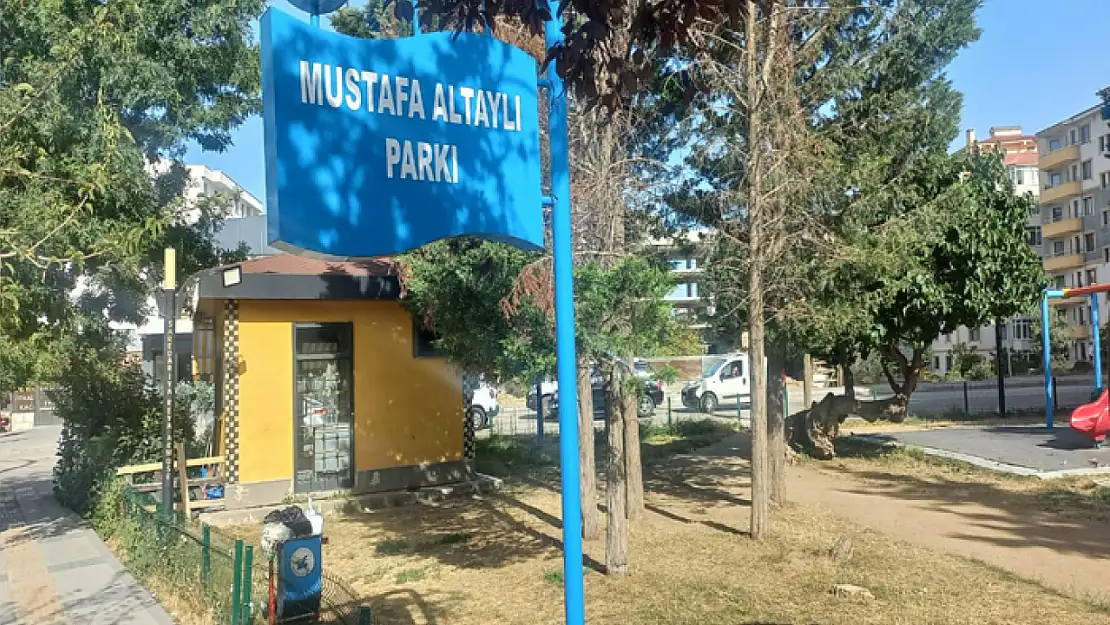 Mustafa Altay ve Merve Parkı bakım onarım bekliyor