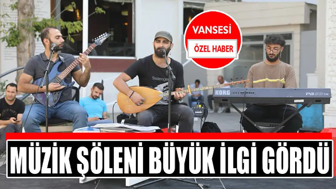 Müzik şöleni büyük ilgi gördü