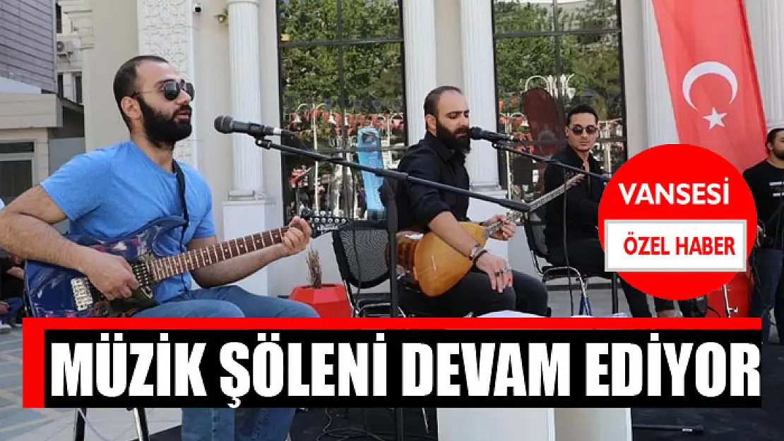 Müzik şöleni devam ediyor