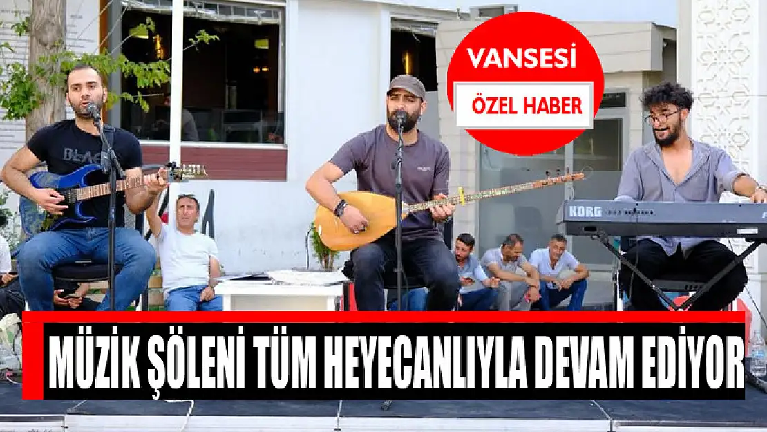 Müzik şöleni tüm heyecanlıyla devam ediyor