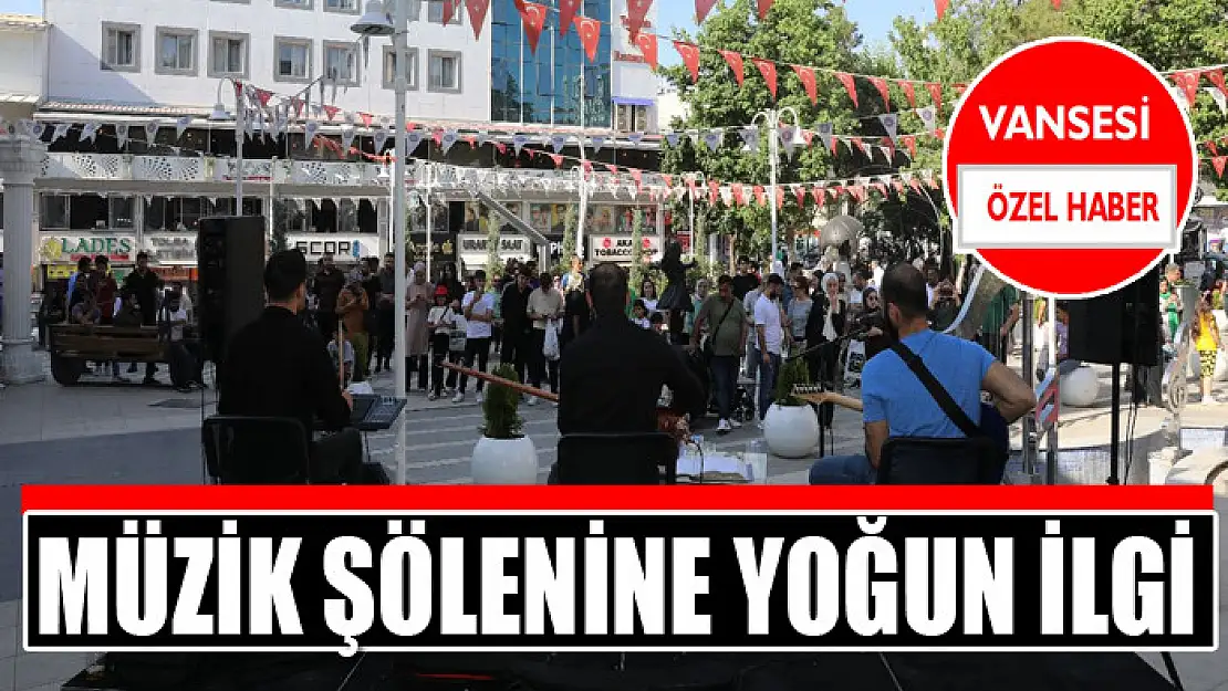 Müzik şölenine yoğun ilgi