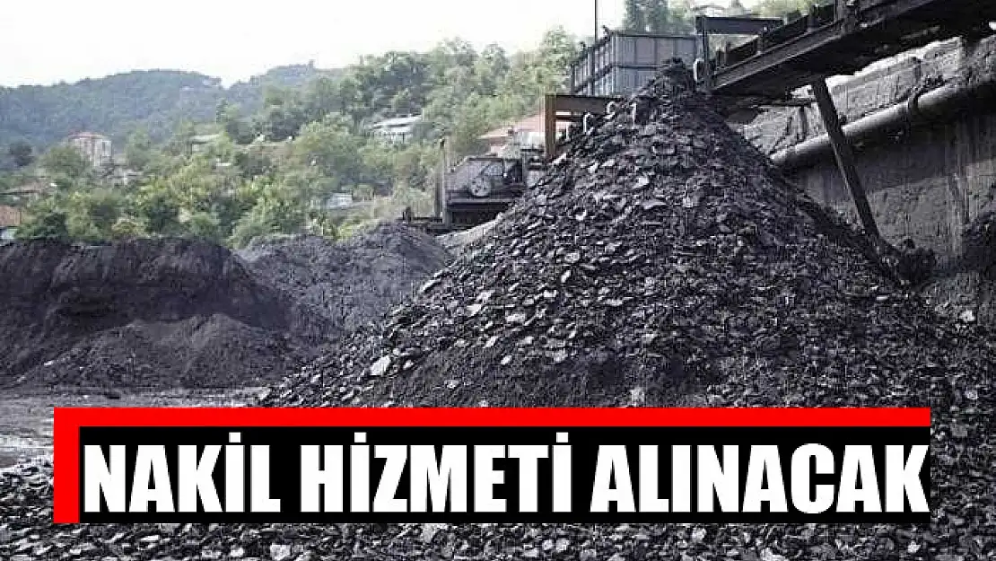 Nakil hizmeti alınacak