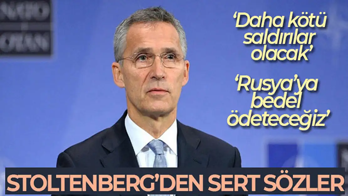 NATO Genel Sekreteri Stoltenberg: 'NATO bu çatışmanın bir parçası değil'