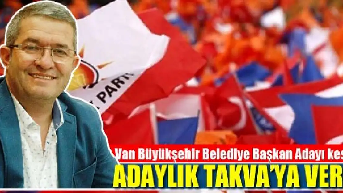 ADAYLIK TAKVA'YA VERİLDİ