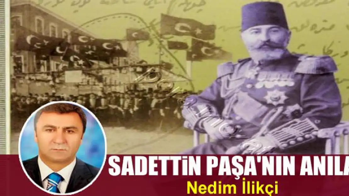 Sadettin Paşa'nın Anıları