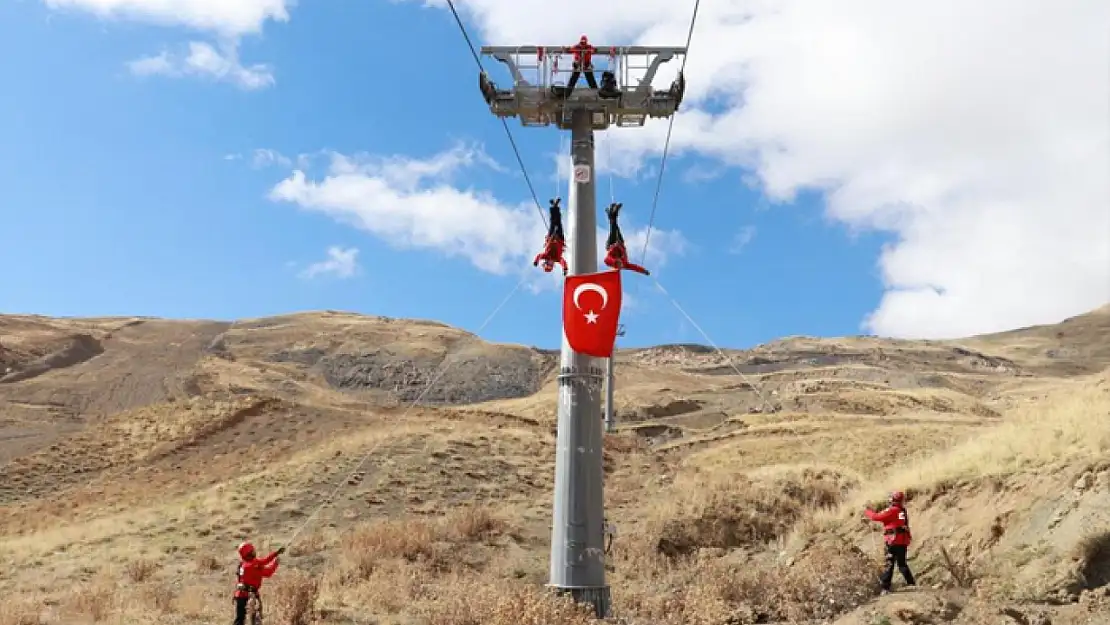 Nefes kesen kurtarma tatbikatı