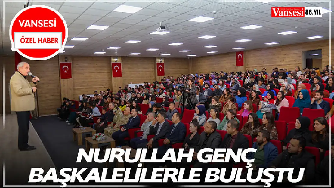 Nurullah Genç Başkalelilerle buluştu