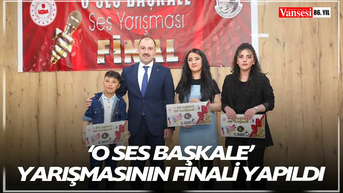 'O Ses Başkale' yarışmasının finali yapıldı