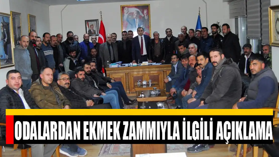 ODALARDAN EKMEK ZAMMIYLA İLGİLİ AÇIKLAMA