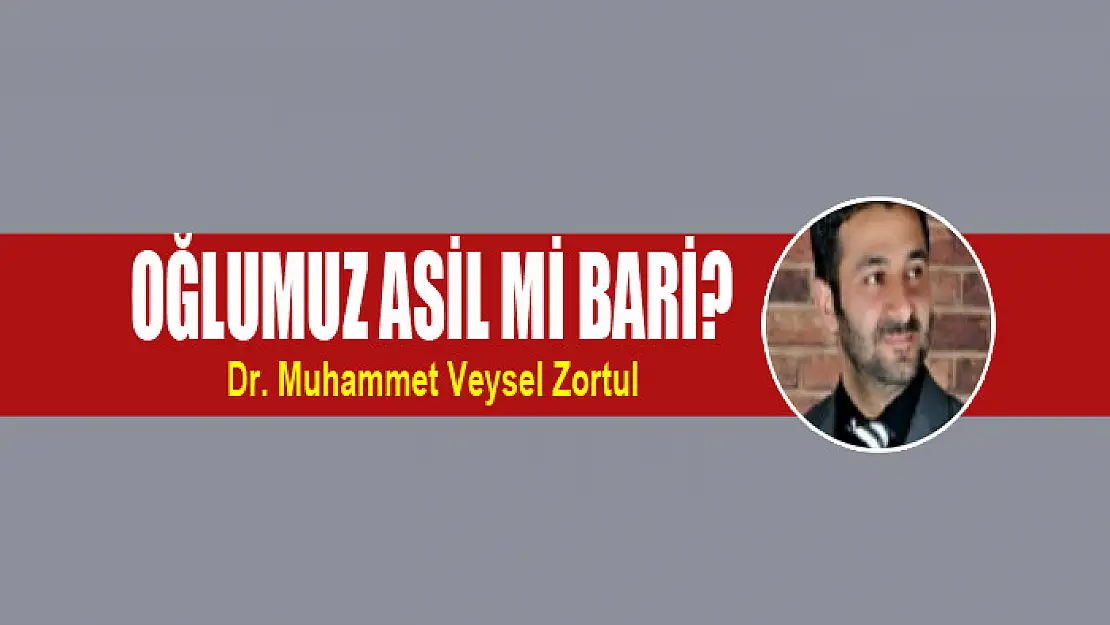 Oğlumuz Asil mi Bari?