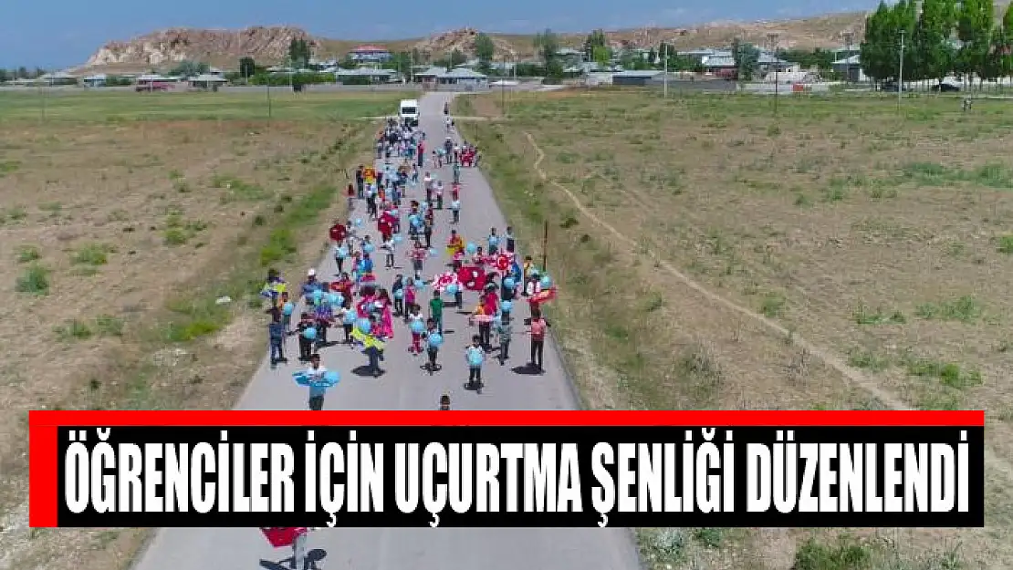 Öğrenciler için uçurtma şenliği düzenlendi