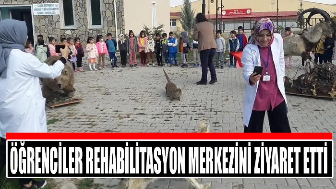 Öğrenciler rehabilitasyon merkezini ziyaret etti