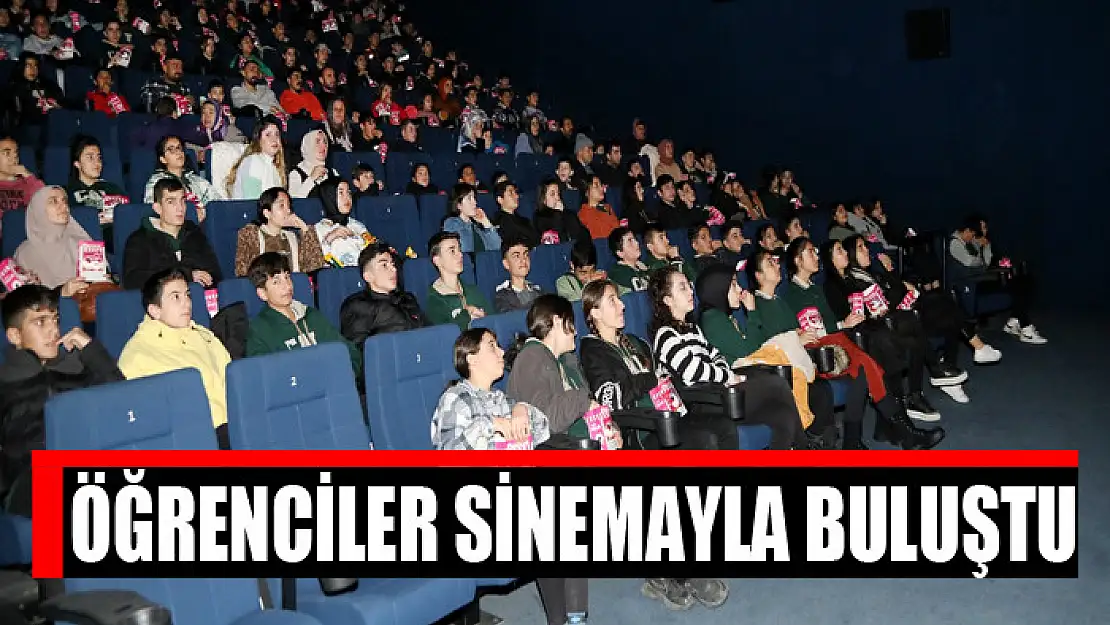 Öğrenciler sinemayla buluştu