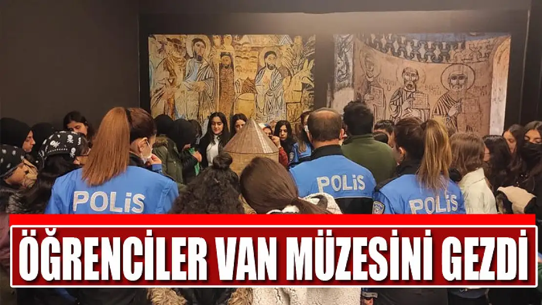 Öğrenciler Van Müzesini gezdi