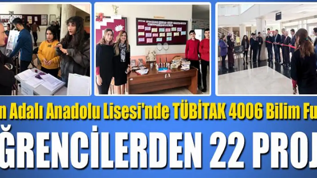 ÖĞRENCİLERDEN 22 PROJE