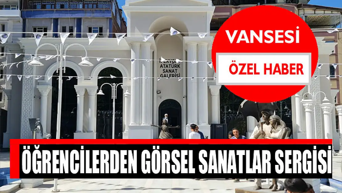 Öğrencilerden Görsel Sanatlar Sergisi