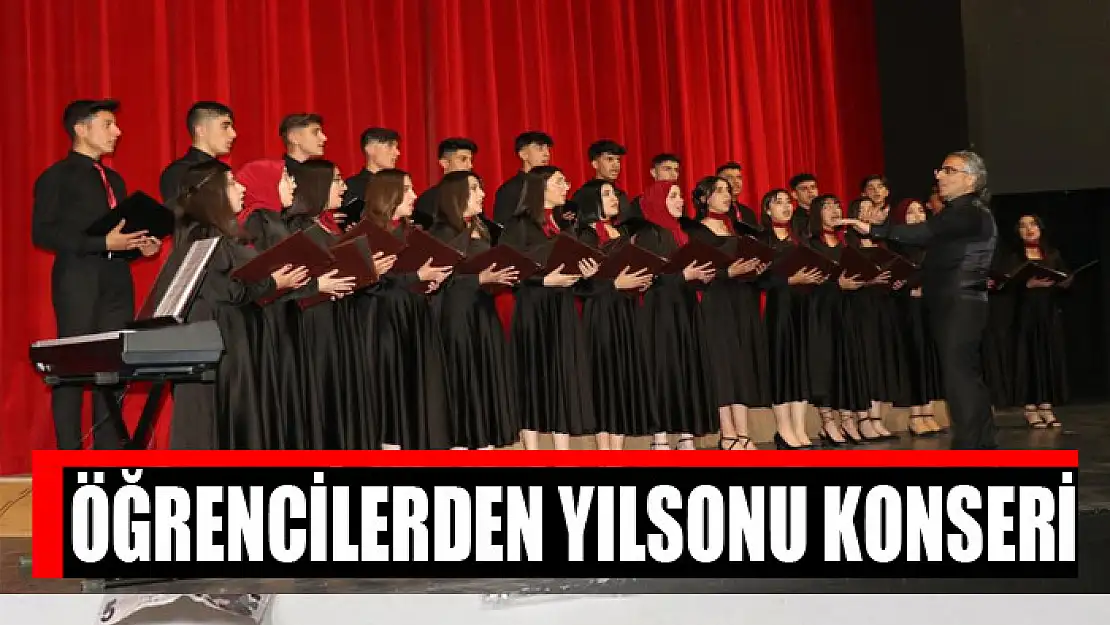 Öğrencilerden yılsonu konseri