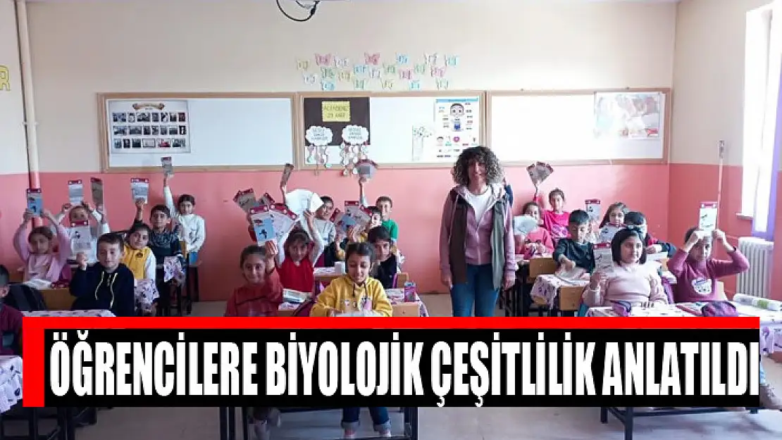 Öğrencilere biyolojik çeşitlilik anlatıldı