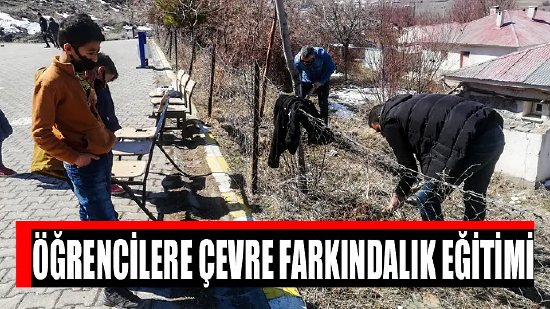 Öğrencilere çevre farkındalık eğitimi