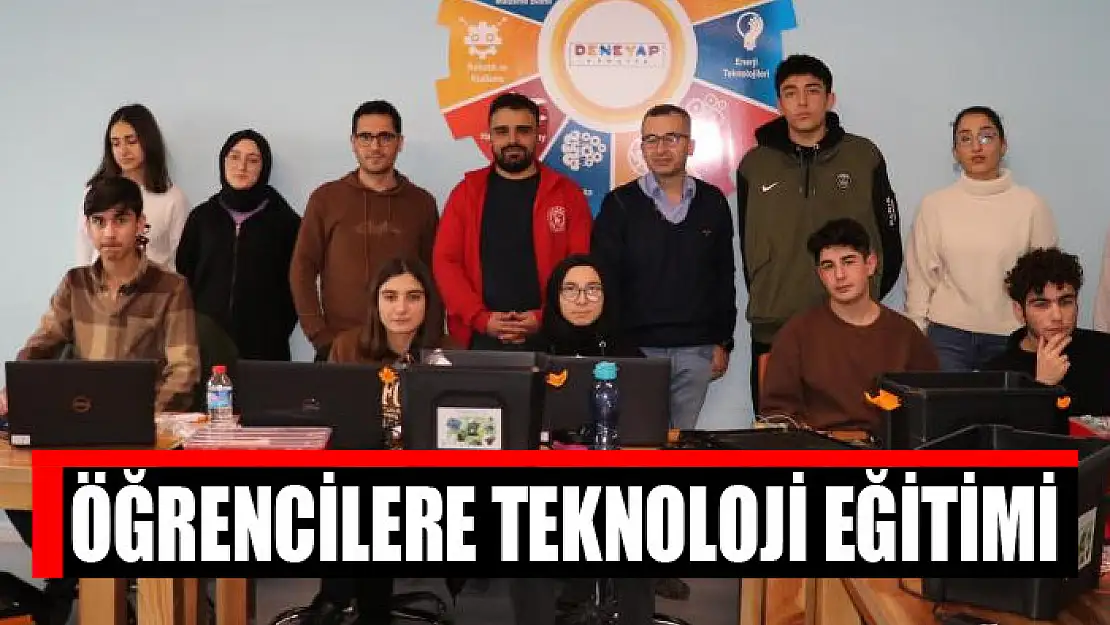 Öğrencilere teknoloji eğitimi