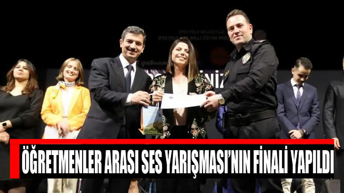 Öğretmenler Arası Ses Yarışması'nın finali yapıldı