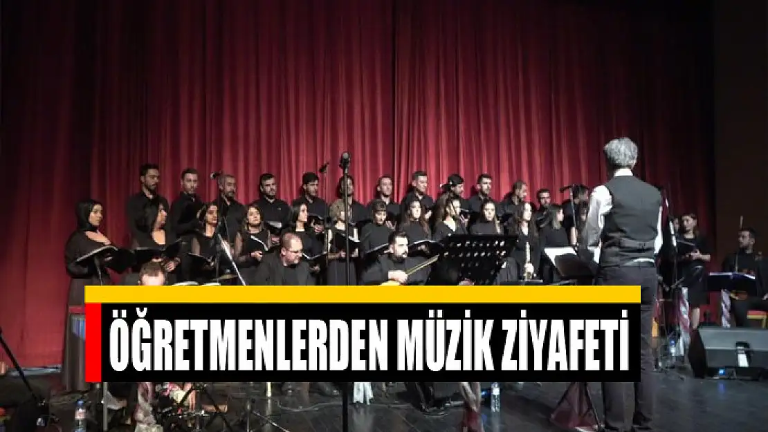 Öğretmenlerden müzik ziyafeti