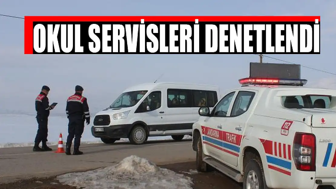 Okul servisleri denetlendi