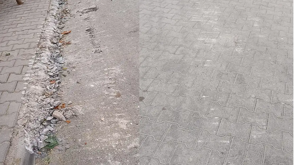Okul yıkımı tepki çekti: Asfalt ve kaldırımlar tahrip edildi