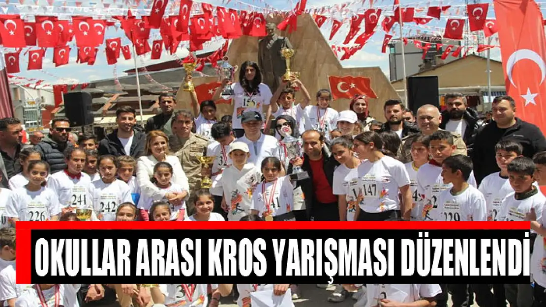 Okullar Arası Kros Yarışması düzenlendi