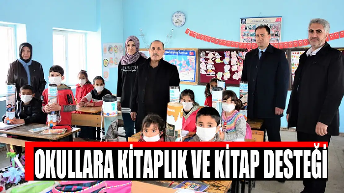 OKULLARA KİTAPLIK VE KİTAP DESTEĞİ